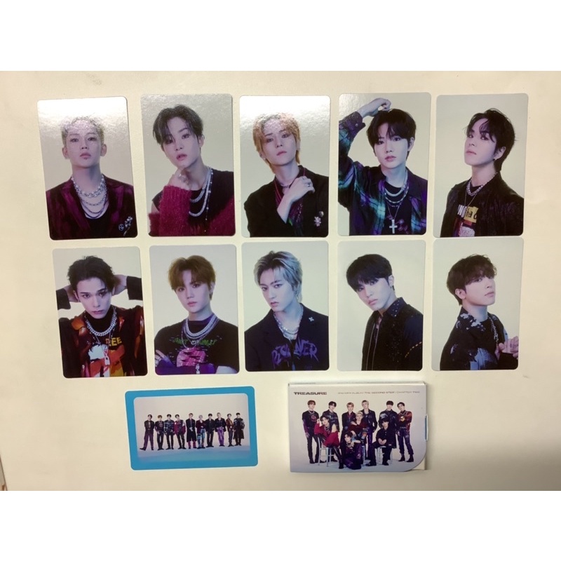 🔥พร้อมส่ง🔥 Treasure การ์ด Lyrics YG tag 1 member ได้ 4 ใบ