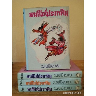 นางสิงห์ประกาศิต 1-4 เล่มจบตอน // นิยายจีนมือสอง (ปกแข็ง)