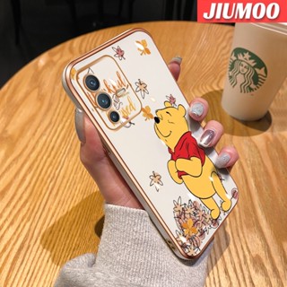 เคสมือถือ ลายการ์ตูนหมีพูห์ กันกระแทก สําหรับ vivo v23 4G 5G