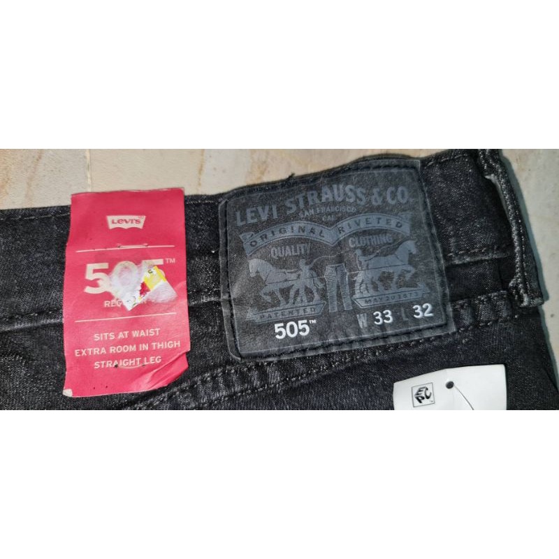 Levi's ลีวายส์ 505 แท้ มือสอง