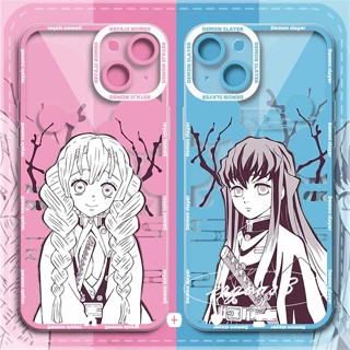 เคสป้องกันโทรศัพท์มือถือ แบบนิ่ม ลายการ์ตูน Hashira สําหรับ iPhone 14 13 12 11 Pro Max SE2020 X XR Xs Max 7 8 6 6s Plus