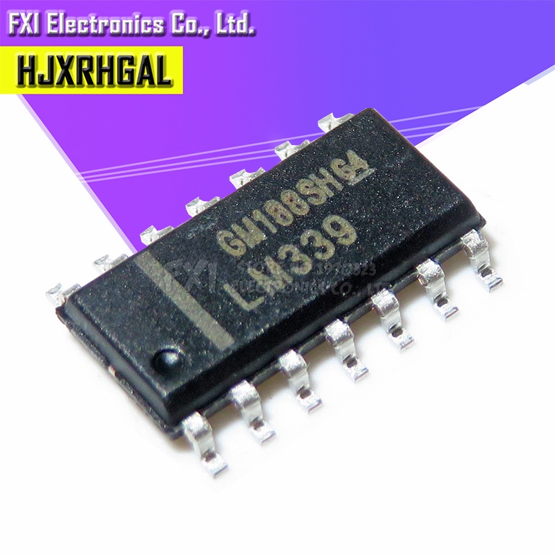 20PCS LM339DR LM339 SOP14 SOP LM339DT SMD LM339DR2G แพทช์ใหม่