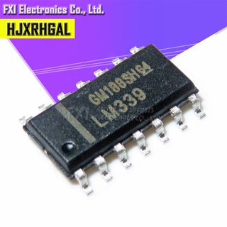 แผ่นแพทช์ LM339DR LM339 SOP14 SOP LM339DT SMD LM339DR2G 20 ชิ้น