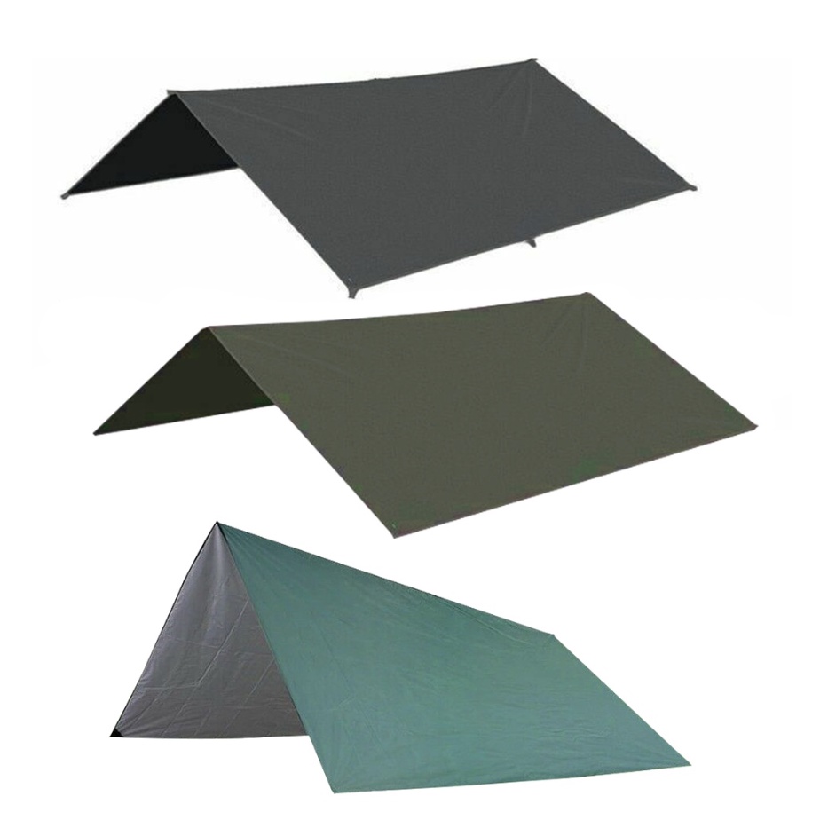 ผ้าใบฟลายชีท กันแดด กันฝน ราคาโรงงานมีบริการเก็บเงินปลายทาง พร้อมส่ง ทาร์ป ฟรายชีท ฟลายชีท กันสาดเต้นท์ เต้นกันแดด - รูปที่ 3