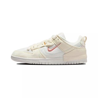 รองเท้าผ้าใบ Nike Dunk Low Disrupt 2 "Pale Ivory" สีเบจรีไซเคิล