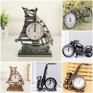 (พร้อมส่ง) นาฬิกาปลุกตั้งโต๊ะ Alarm Clock สไตล์โบราณ