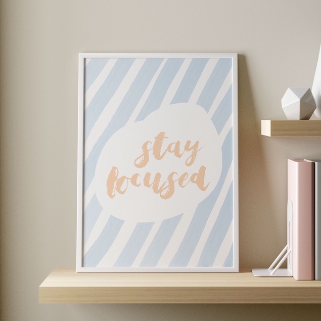 Quote Wall Art กรอบ IKEA Fiskbo (Quote Series) A3 / A4 ขนาดโดยอีกที่pur