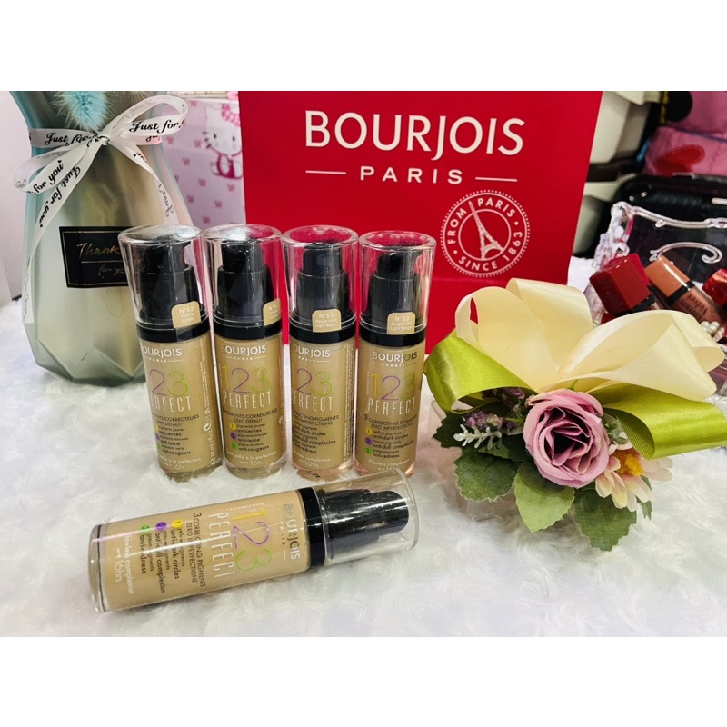 เเท้💯 Bourjois 123 Perfect Foundation #52 Vanilla