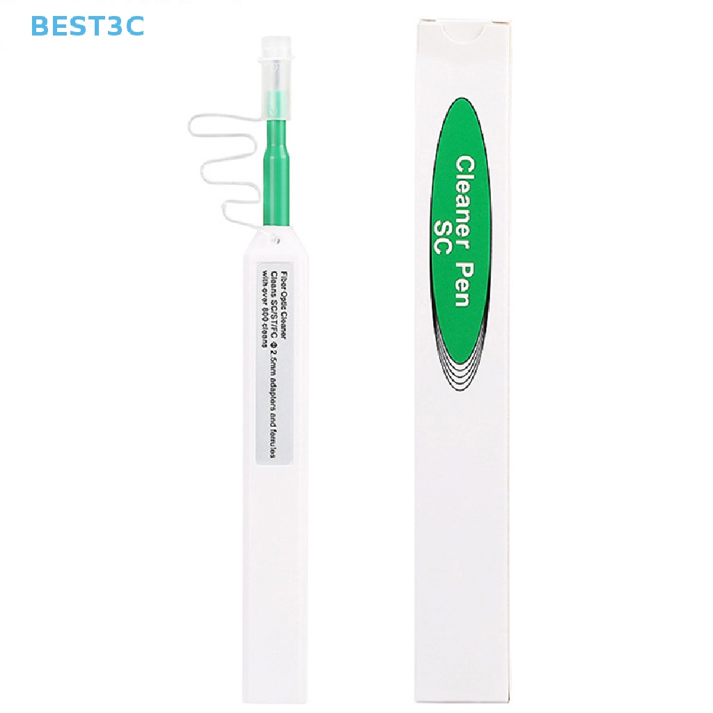 Best3c เครื่องมือปากกาไฟเบอร์ออปติก ทําความสะอาด 2.5 มม.