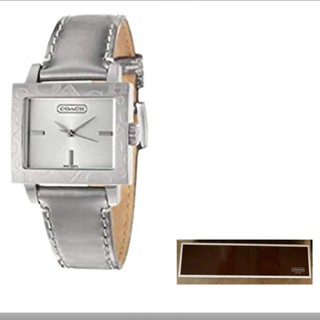 นาฬิกา COACH WOMENS 14500991 AMANDA RECTANGLE QUARTZ พร้อมกล่อง (ใหม่)