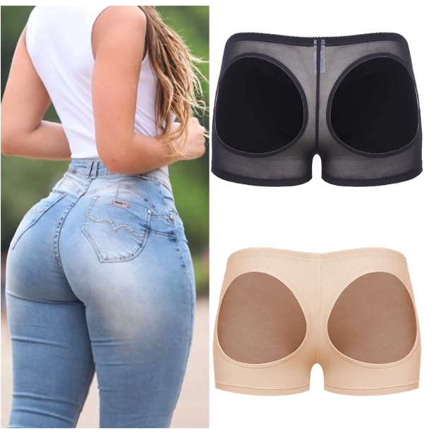 🇲 S-5XL ผู้หญิง Butt Lifter Shaper Body Tummy Control กางเกงขาสั้น Push Up Bum Lift Enhancer Shapewe
