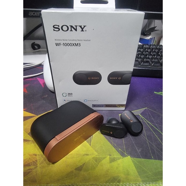 (อ่านรายละเอียด)Sony หูฟังไร้สาย รุ่น WF-1000XM3 True Wireless Active Noise Canceling