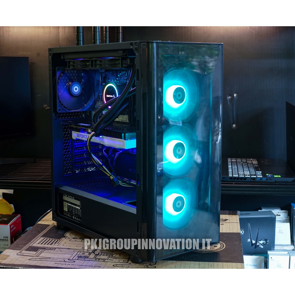 เคสคอมประกอบ มือสอง  Thermaltake Core I5-11400F
