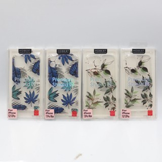 เคสมือถือ เคส iph 13 / 12 / 11 CASE  MOBEST  Leaf Pattern  เคสใส ลายใบไม้  ( THพร้อมส่ง ในไทย )