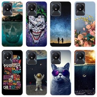 เคสโทรศัพท์ซิลิโคน TPU แบบนิ่ม ลายการ์ตูน สําหรับ VIVO Y02 VIVO Y02 2022 Y 02