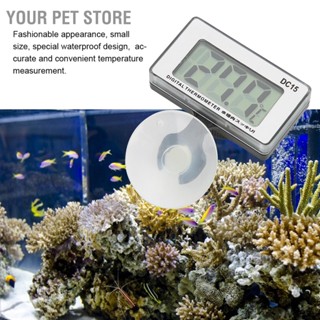 Your Pet Store  Your Pet Store พิพิธภัณฑ์สัตว์น้ำตู้ปลาเครื่องวัดอุณหภูมิน้ำ Hygrothermograph อิเล็กทรอนิกส์สำหรับในร่มกลางแจ้ง