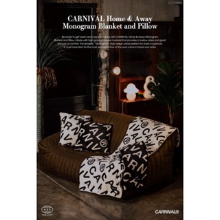 CARNIVAL® Home &amp; Away Monogram Blanket and Pillow