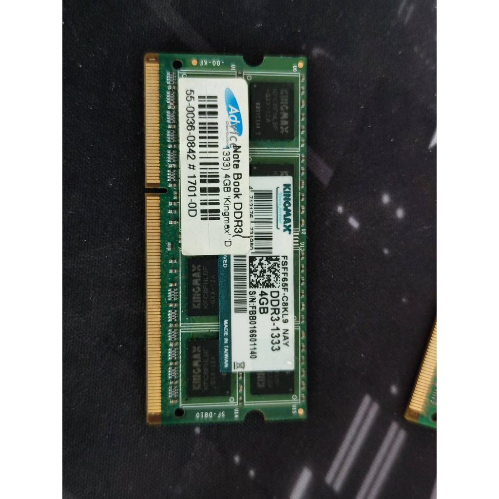 RAM Notebook DDR3 แรม โน้ตบุ๊ค 4GB