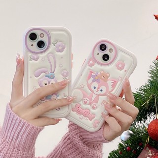 เคสโทรศัพท์มือถือหนัง TPU แบบนิ่ม พิมพ์ลายการ์ตูน สําหรับ iphone 14 Pro Max 13 Pro Max 12 Pro Max