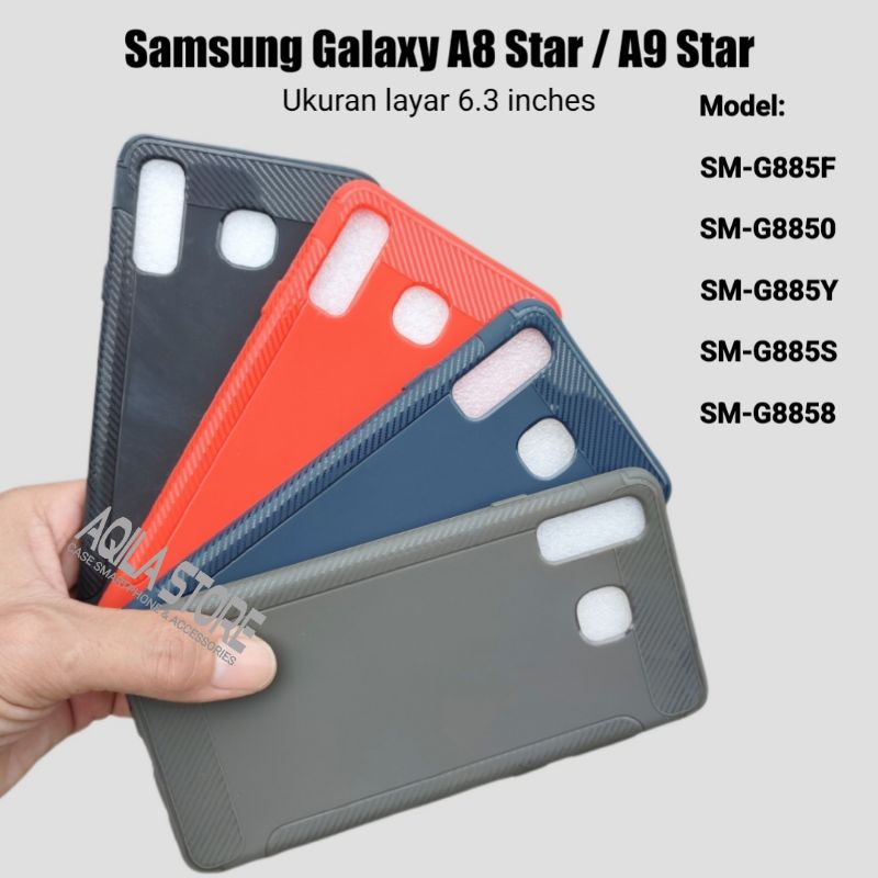 เคส Samsung Galaxy A8 Star / A9 Star (SM-G885F, SM-G8850, SM-G885Y, SM-G885S, SM-G8858) Fiber Wings 