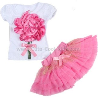 Dress-1292 กระโปรงเด็กแฟชั่นเด็กเกาหลี Size-110/XXL (4-5Y)