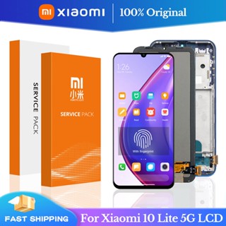 6.57&amp;#39;&amp;#39; จอแสดงผล LCD ดิจิไทเซอร์ ดิจิทัล แบบสัมผัส สําหรับ Xiaomi Mi 10 lite 5G Xiaomi mi10 lite M2002J9G