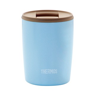 FREEHOME ถ้วยน้ำสุญญากาศพร้อมฝา THERMOS JDP-300 0.3 ลิตร สีฟ้า แก้วเก็บความเย็น แก้วเก็บความร้อน