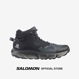 SALOMON PREDICT HIKE MID GTX EBONY/BLACK/S รองเท้าเดินป่า รองเท้าหุ้มข้อ