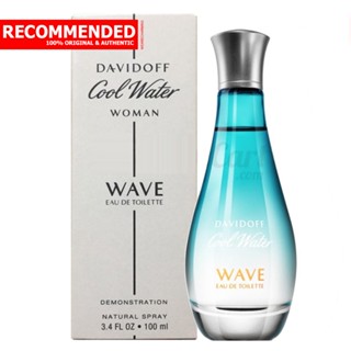 Davidoff Cool Water Wave for Women EDT 100 ml. (เทสเตอร์ : Tester)