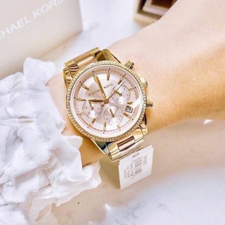 OUTLET WATCH นาฬิกา Michael Kors OWM401 นาฬิกาข้อมือผู้หญิง นาฬิกาผู้ชาย แบรนด์เนม Brandname MK Watch รุ่น MK6598