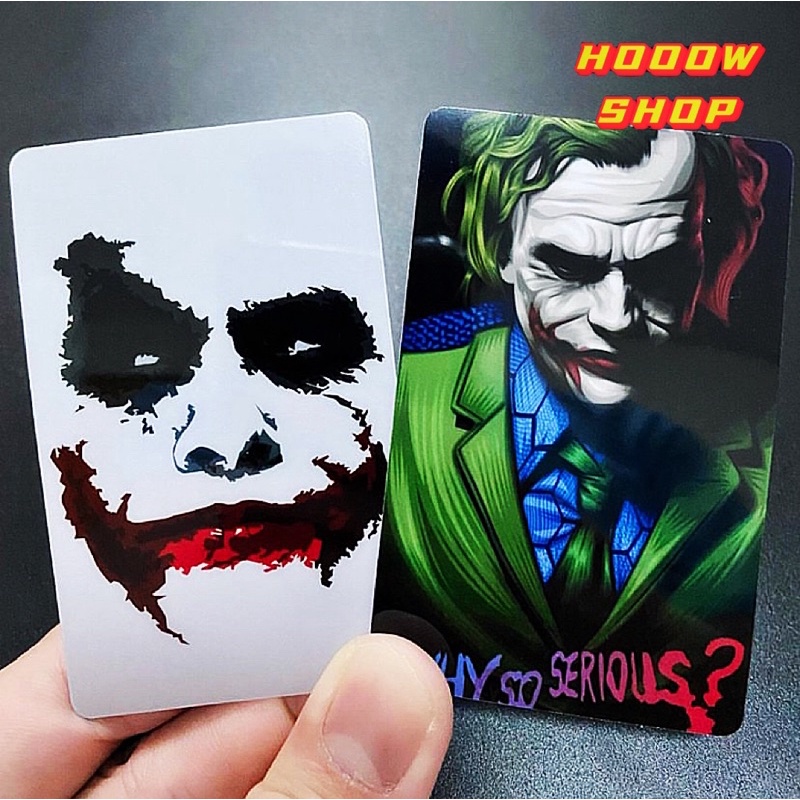 JOKER EZLINK CARD STICKER / JOKER STICKERS / BATMAN JOKER STICKERS / CUSTOMISE EZLINK CARD STICKERS 