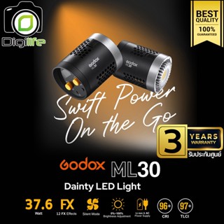 Godox LED ML30 37.6W 5600K CRI96 TLCI97 - รับประกันศูนย์ Godox Thailand 3ปี