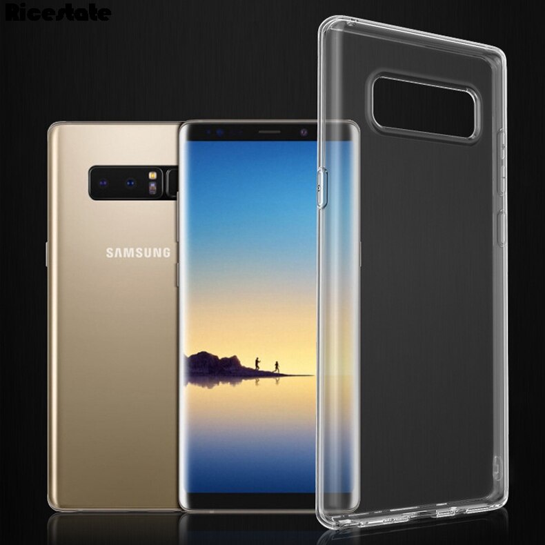 สําหรับ Samsung Galaxy S10 e S10E S10 Plus S8 S9 Plus Note 8 Note 9 ซิลิโคนนิ่ม ใส TPU เจล ฝาหลัง ใส Cas 0