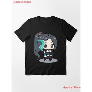 KKXX LOL Arcane Valorant Sage Essential T-Shirt เกมจลาจล เสื้อยืดพิมพ์ลาย ผู้ชายและผู้หญิง