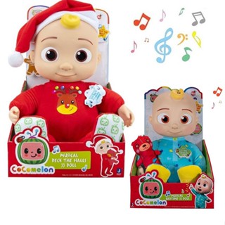 Cocomelon Jj Musical ตุ๊กตา Pvc แบบนิ่ม ของขวัญคริสต์มาส สําหรับเด็ก