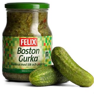 Boston gurka original jar 375g - Felix