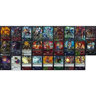 DIGIMON CARD GAME แยกใบ ภาษาญี่ปุ่น BT12 ระดับ R