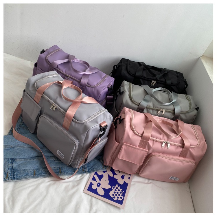 กระเป๋าเดินทางใส่ของได้เยอะสำหรับปีไหนไปเที่ยวใส่เสื้อผ้ามากกว่า 10 ชุบมีหลายช่อง-มีซิปทุกช่องด้วยนะคะ-ผ้ากันน้ำ AB6544