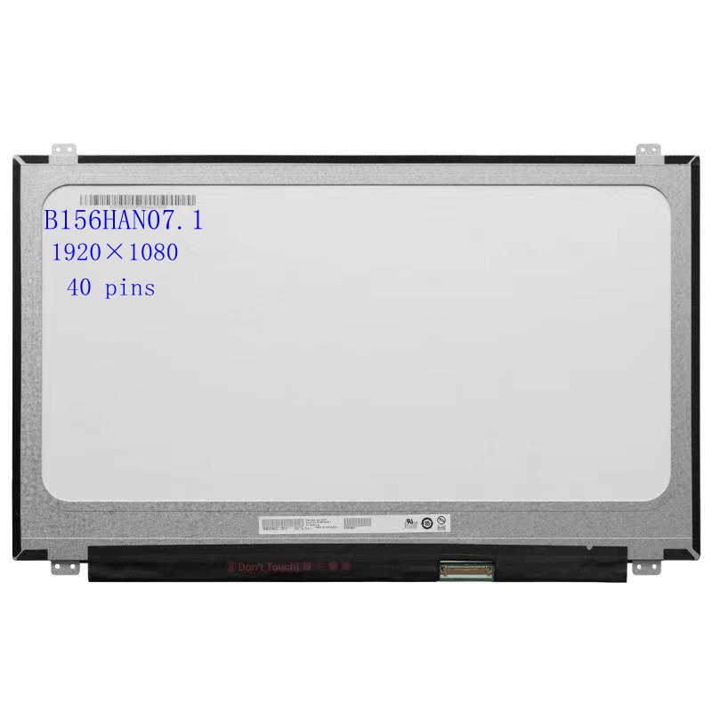 15.6 นิ้ว 144Hz แล็ปท็อปหน้าจอ lcd B156HAN07.1 B156HAN07.0 สําหรับ Acer Predator Helios 300 Ph315-51