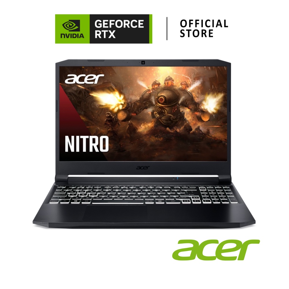 ACER NITRO 5 / GeForce RTX 3050 Ti 4GB / AMD RYZEN7 5800H (AN515-45-R7TF) BLACK