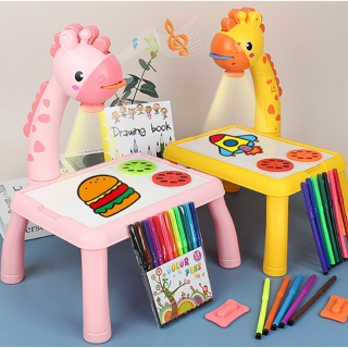 โต๊ะฝึกวาดภาพอัจฉริยะ มีเสียงเพลง โต๊ะของเล่นเด็ก เสริมสร้างพัฒนาการเด็ก โต๊ะวาดภาพสำหรั