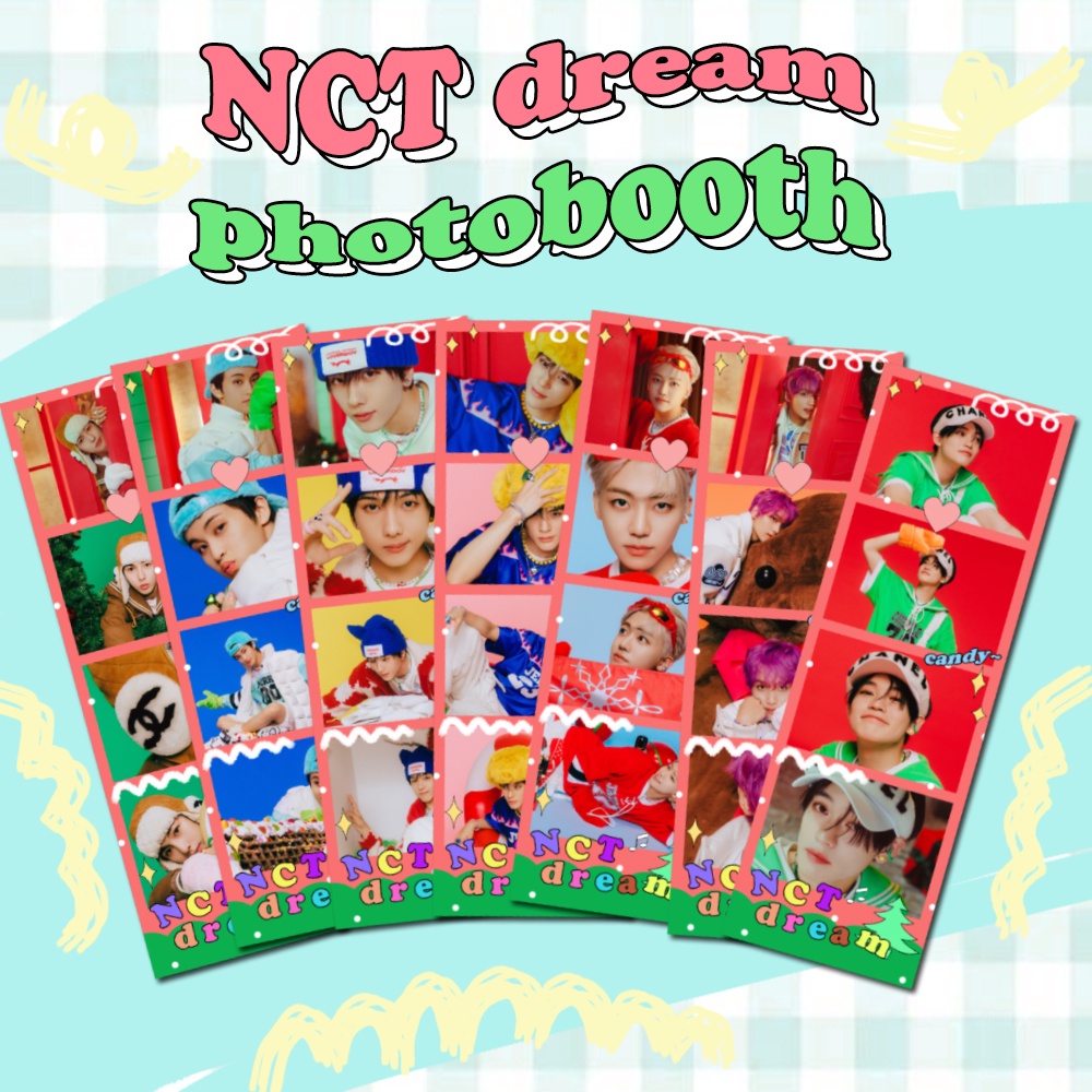 ดรีม - photobooth 2x6 นิ้ว รูป ที่คั่นหนังสือ kpop