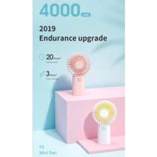HANDHELD MINI FAN (พัดลมพกพาขนาดเล็ก) XIAOMI JISULIFE F2B HANDHELD MINI USB FAN