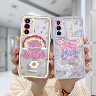 เคสโทรศัพท์มือถือแบบนิ่ม TPU ลายดวงอาทิตย์ สายรุ้งน่ารัก สําหรับ Samsung A12 A32 A13 A52 A03 A51 A23 A03S A10S A50 A20S J7 Prime A02S A20 A50S A10 A30S A52S A30 M12 M01S A125 A13 Life F12 M10S M40S A515F A207F M02S A025 F02S