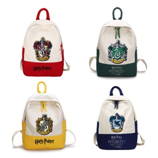 กระเป๋าเป้สะพายหลัง กระเป๋านักเรียน พิมพ์ลาย Harry Potter Academy Gran Fendol Slytherin สําหรับผู้ชาย และผู้หญิง