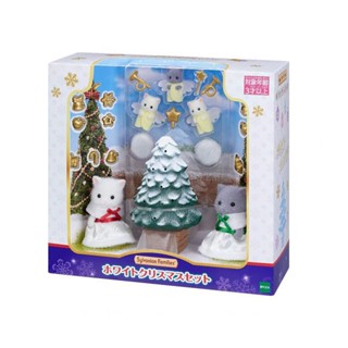 [Direct from Japan] EPOCH Sylvanian Families White Christmas Set Japan NEW