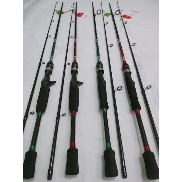 คันตีเหยื่อปลอม6ฟุต คุณภาพดี คัน6ฟุตเวท8-17คัน ของอาชิโน่ ส่งไว - รูปที่ 5