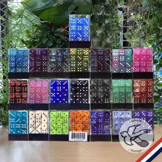 ลูกเต๋า Chessex Dice Set 12mm 36 ลูก D6 สวยวิ้ง พรีเมี่ยม [Accessories for boardgame]