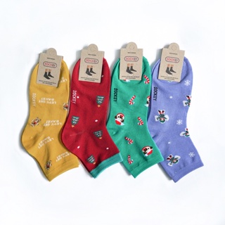 Socksy ถุงเท้าแฟชั่น รุ่น RC-0652 (แพ็ค12คู่)