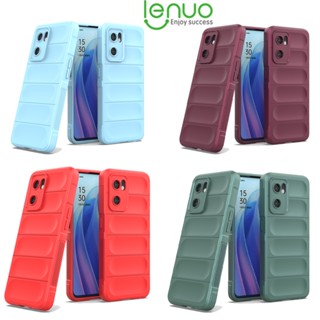 Lenuo เคสโทรศัพท์ ซิลิโคนนิ่ม กันกระแทก กันลื่น สําหรับ Oppo Reno 7 Pro 5G Reno 7 5G